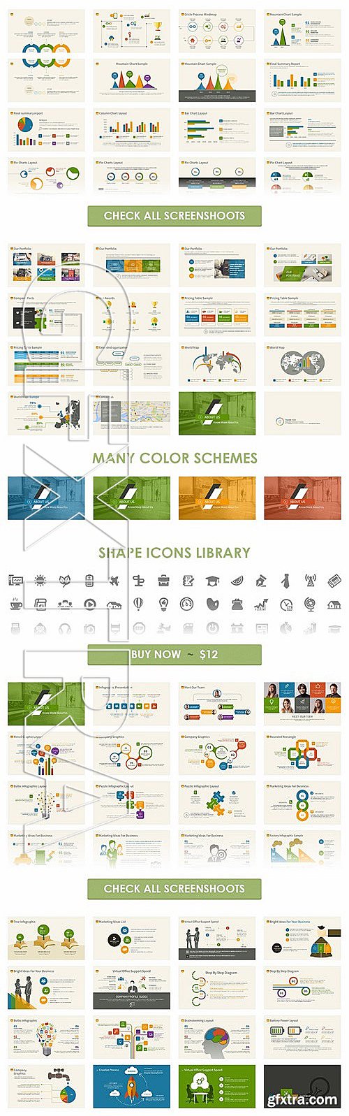 CM - Infographic Powerpoint Template 387478