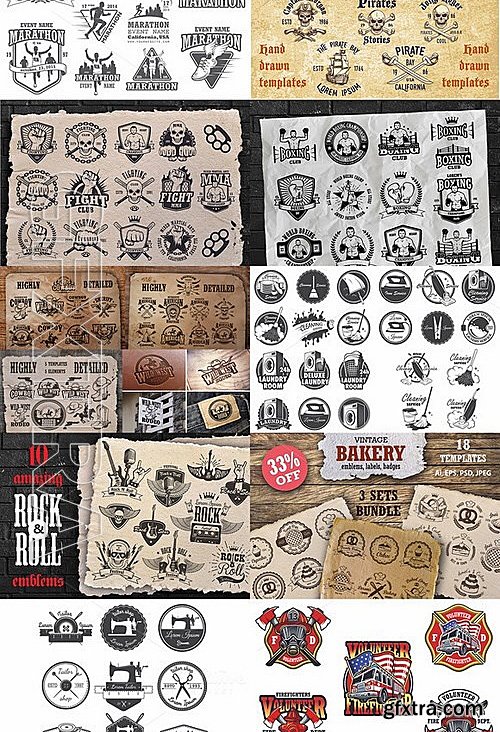 CM - The Best 250 Logos Bundle 465102