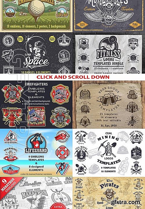 CM - The Best 250 Logos Bundle 465102