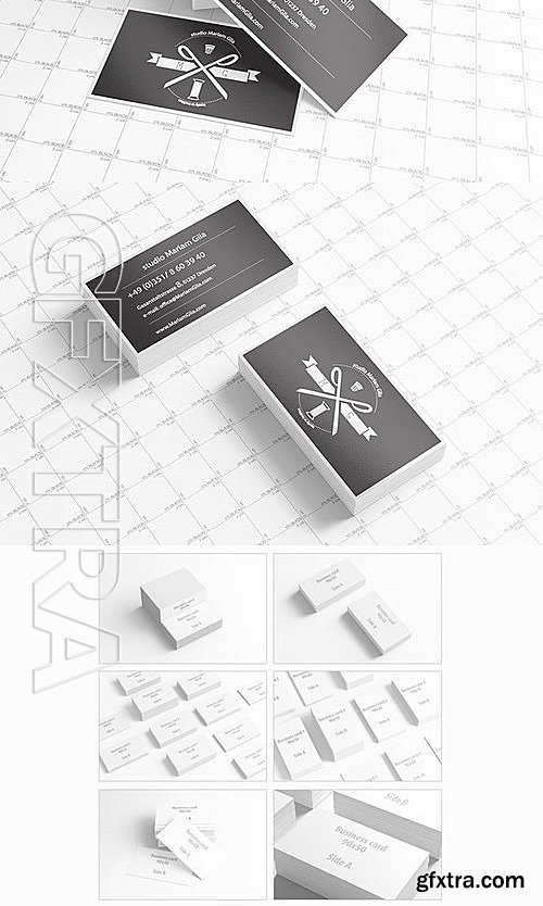 CM - Business Cards Mock up (90x50) 465729