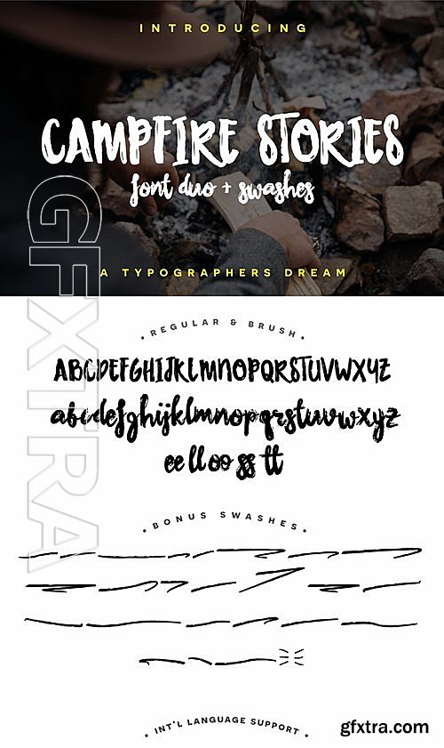 CM - Campfire Stories Font Duo 462721