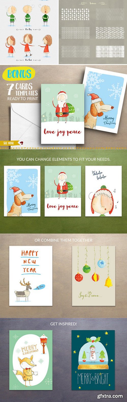 CM - Christmas Illustrations toolkit 462162
