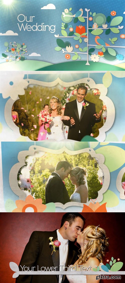 FluxVfx - Wedding Photo Tree After Effects Template