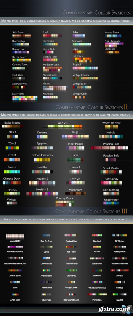 Color Swatches for Photoshop