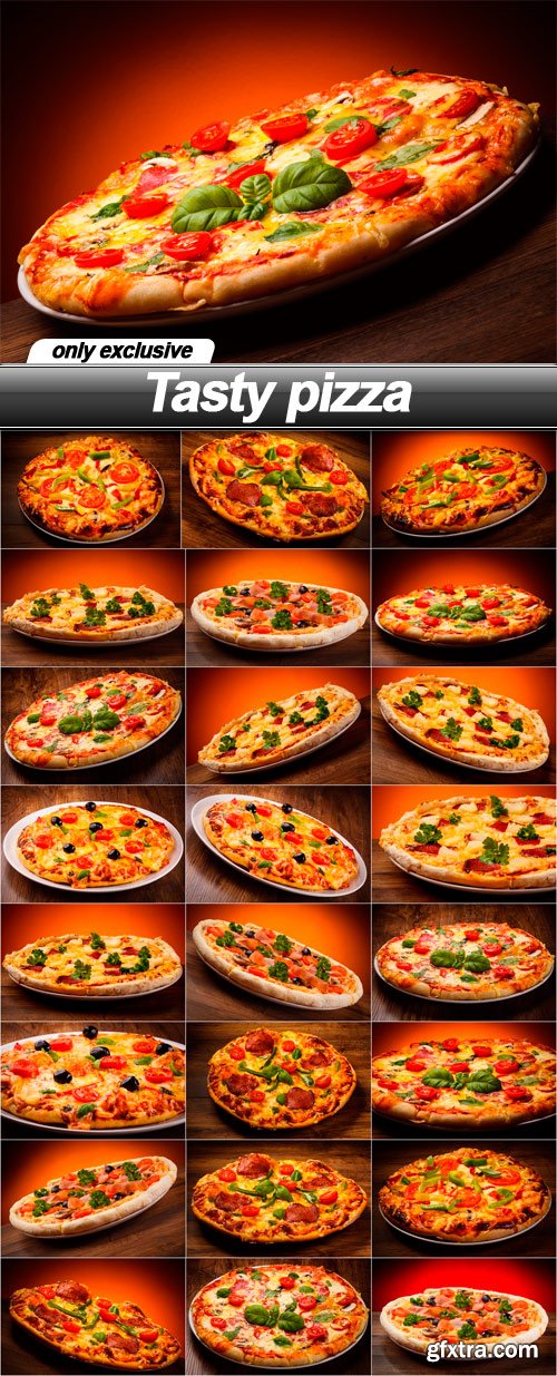 Tasty pizza - 25 UHQ JPEG