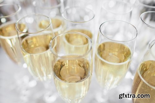 Collection of beverage alcohol celebration champagne christmas new year 25 HQ Jpeg