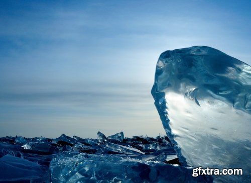 Collection of a background nature landscape winter ice frozen river 25 HQ Jpeg