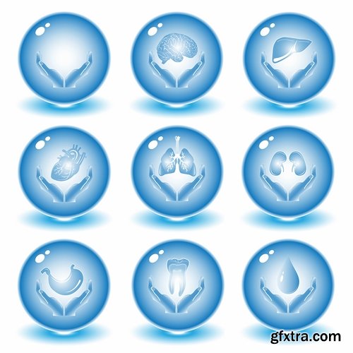 Collection of vector image icon water drop ice abstract calligraphy flyer 25 EPS