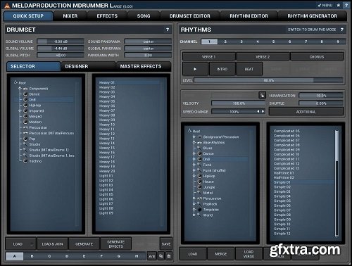 MeldaProduction MDrummer Large Content v7.00-R2R