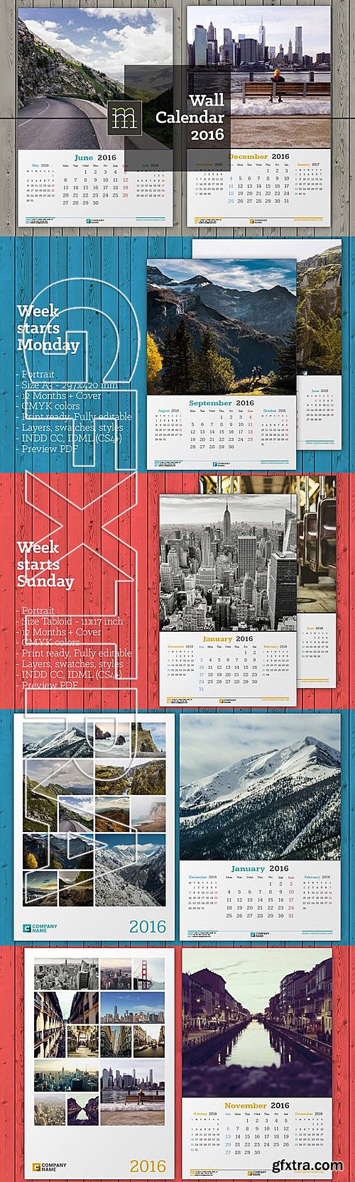 CM - Wall Calendar 2016 389717