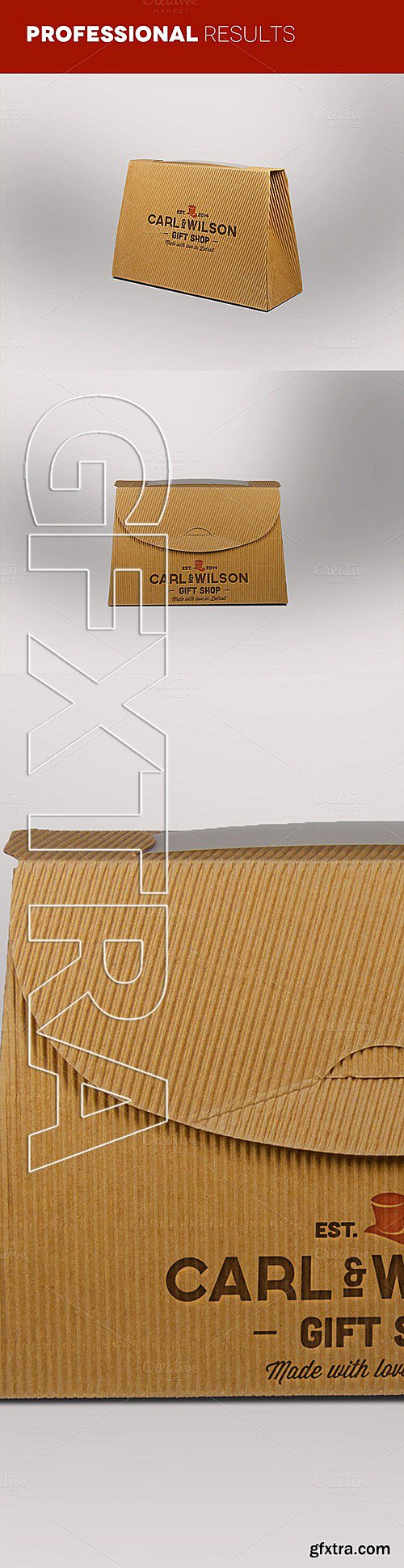 CM - Logo on cardboard box mokcups 302987