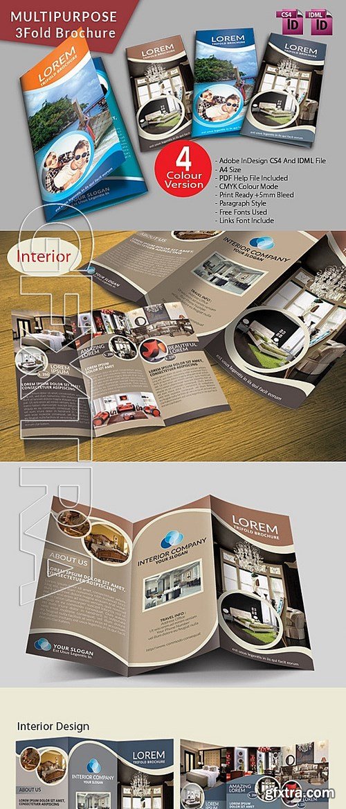 CM - Trifold Brochure (Multipurpose) 317988