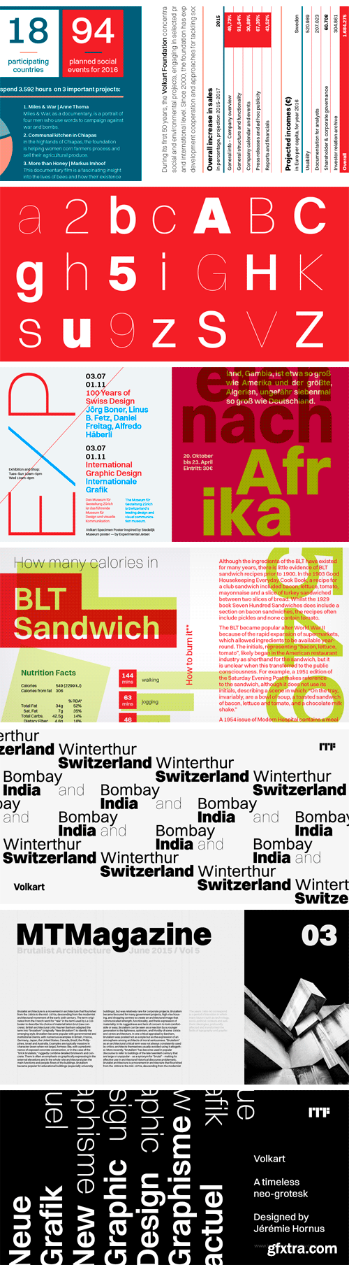 Volkart Font Family