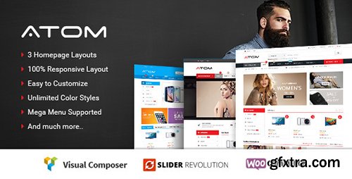 ThemeForest - Atom v1.0.4 - Responsive WooCommerce WordPress Theme - 12964683