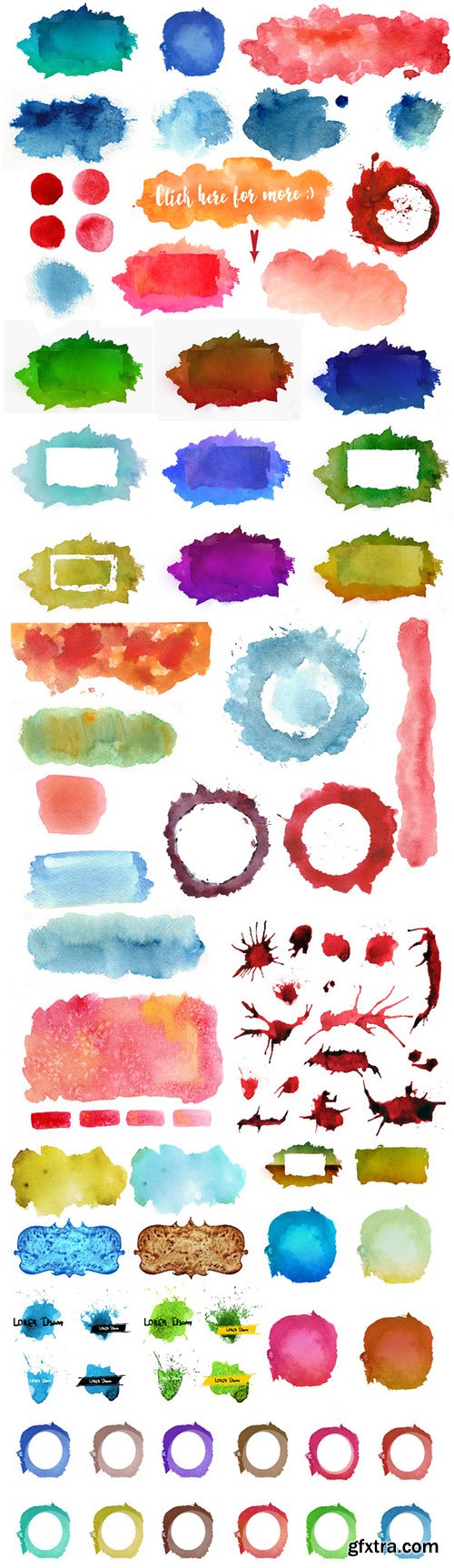 Creativemarket Megapack Watercolor For Design 404415