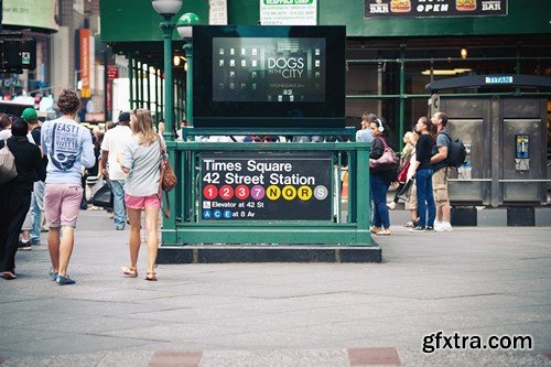 Outdoor Advertising - 10x JPEGs