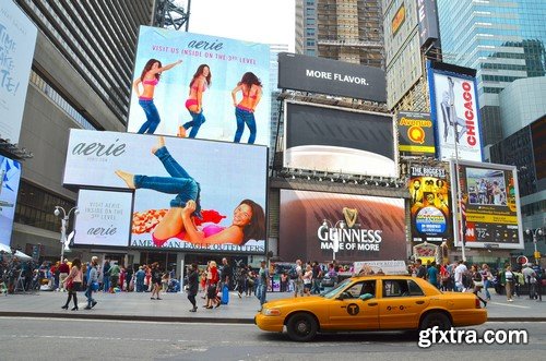 Outdoor Advertising - 10x JPEGs