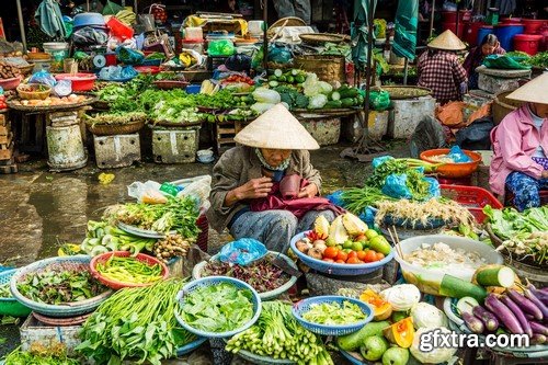 Street Markets - 15x JPEGs