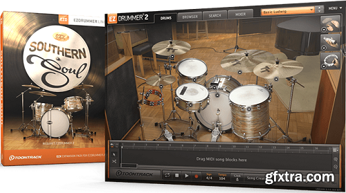 Toontrack EZX2 Southern Soul v1.0.0 HYBRID Incl Keygen-R2R