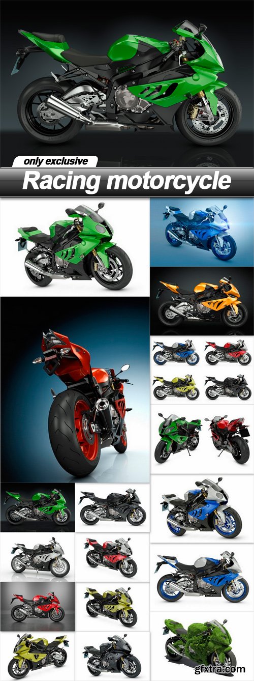 Racing motorcycle - 17 UHQ JPEG