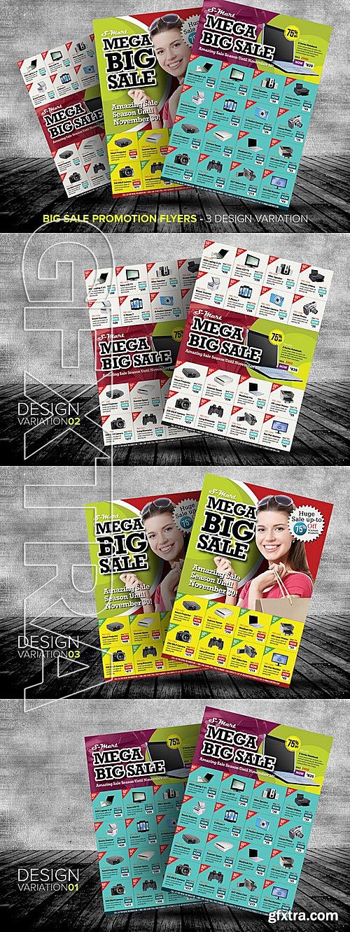 CM - Big Sale Promotion Flyer Templates 12955