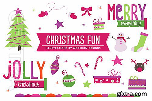 CM - Christmas Fun Clipart 12156