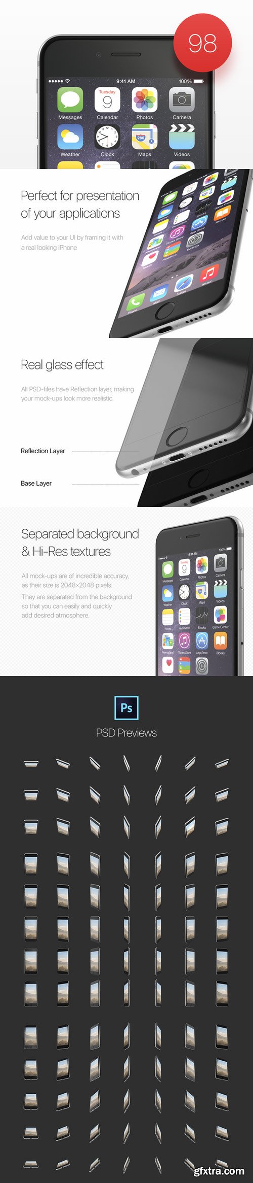 CM - 98 perfect iPhone 6 mockups 434448