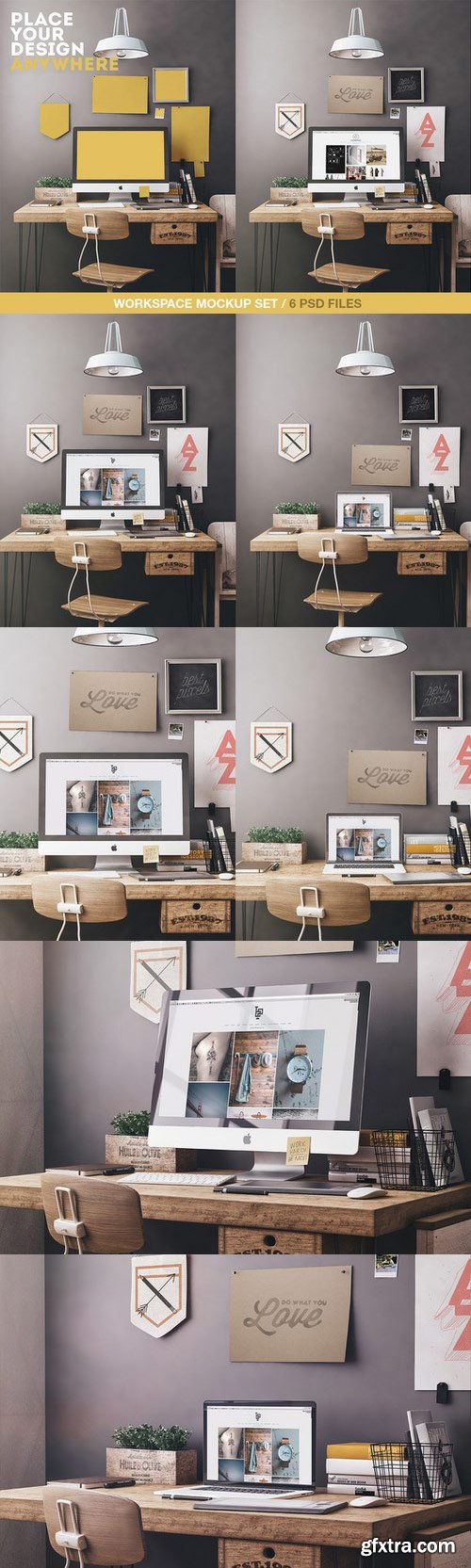 CM - Workspace Mockup Set 1 443472