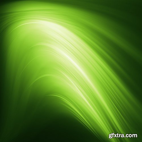 Green Abstract Backgrounds - 10x JPEGs