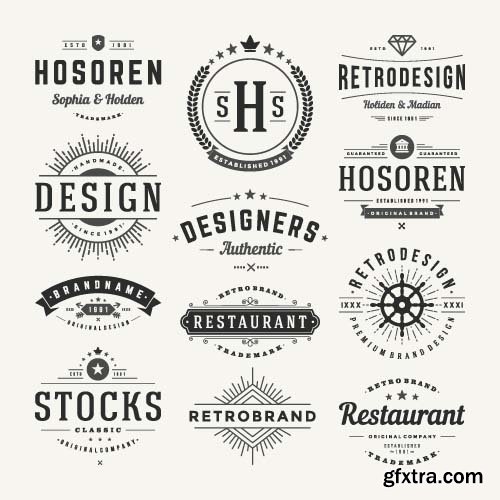 Vector Logo Set 01 - 10x EPS