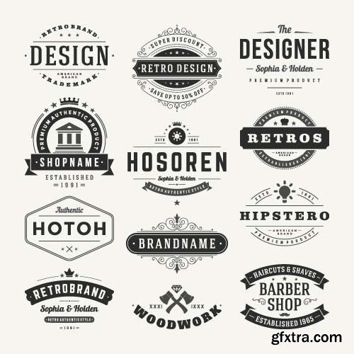 Vector Logo Set 01 - 10x EPS