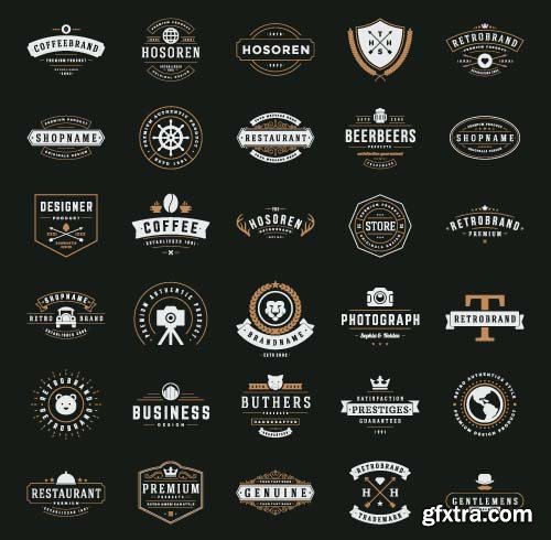 Vector Logo Set 01 - 10x EPS