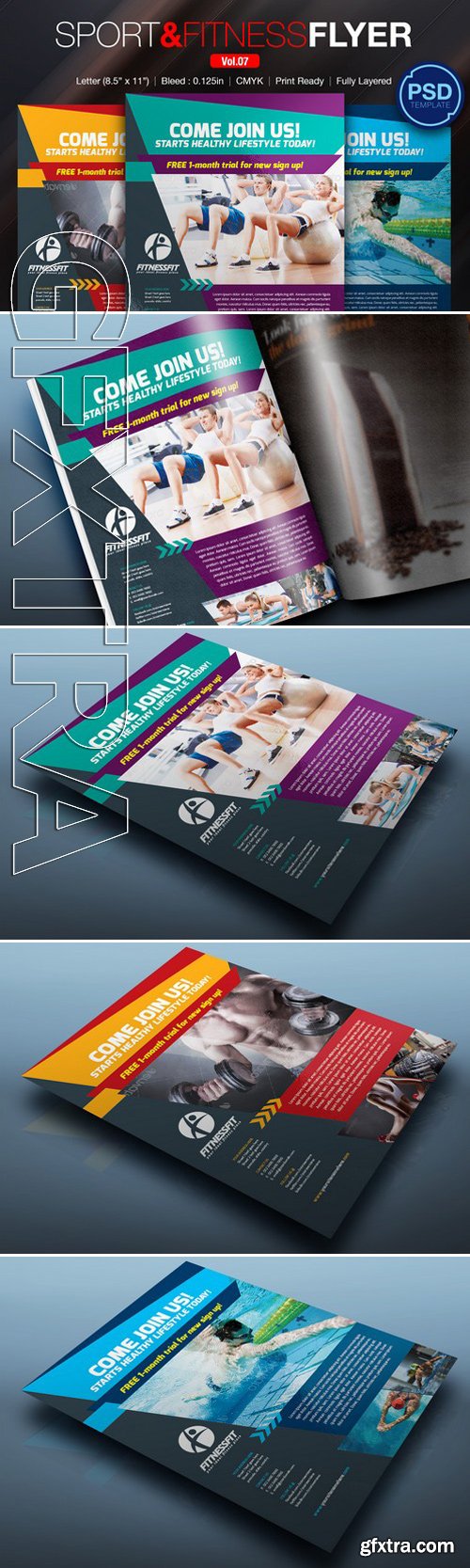 CM - Sport & Fitness Flyer Template 238399