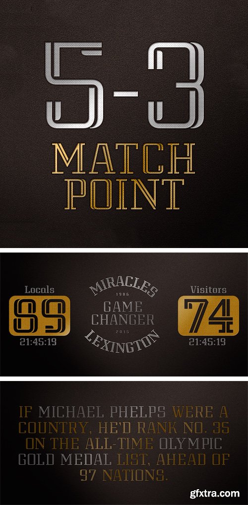 Matchpoint Font Family