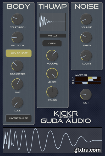 Guda Audio KickR v1.5 WiN OSX Incl Keygen-R2R