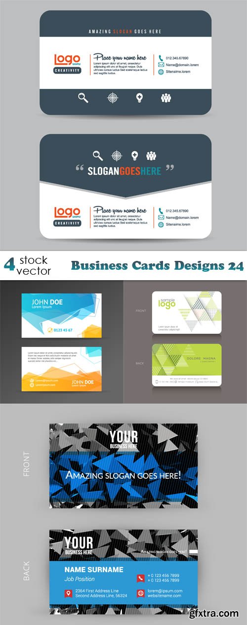 Vectors - Business Cards Designs 24