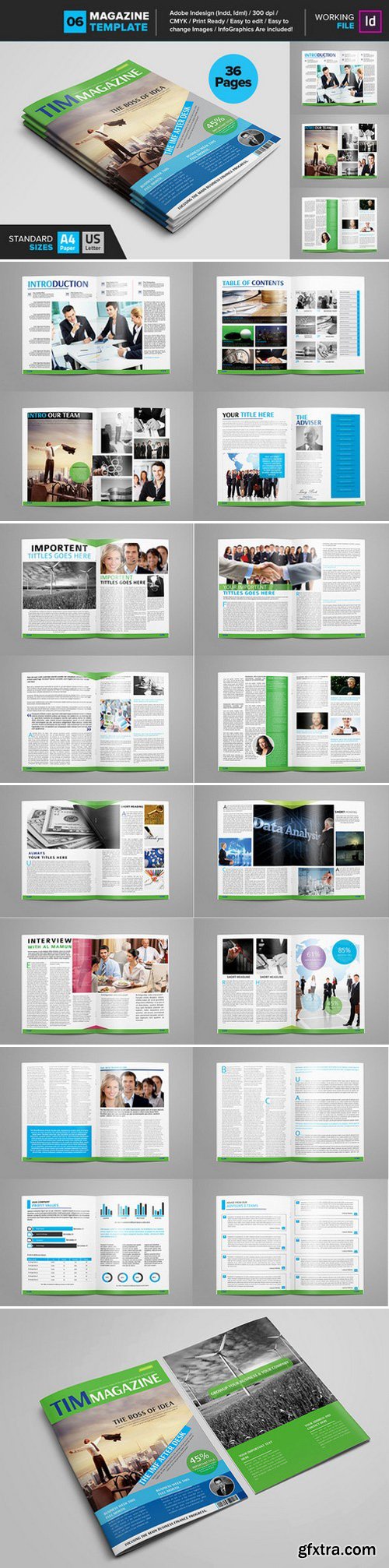 CM - Magazine Template 06 468839