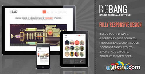 ThemeForest - Bigbang v2.3 - Responsive WordPress Template - 2826493