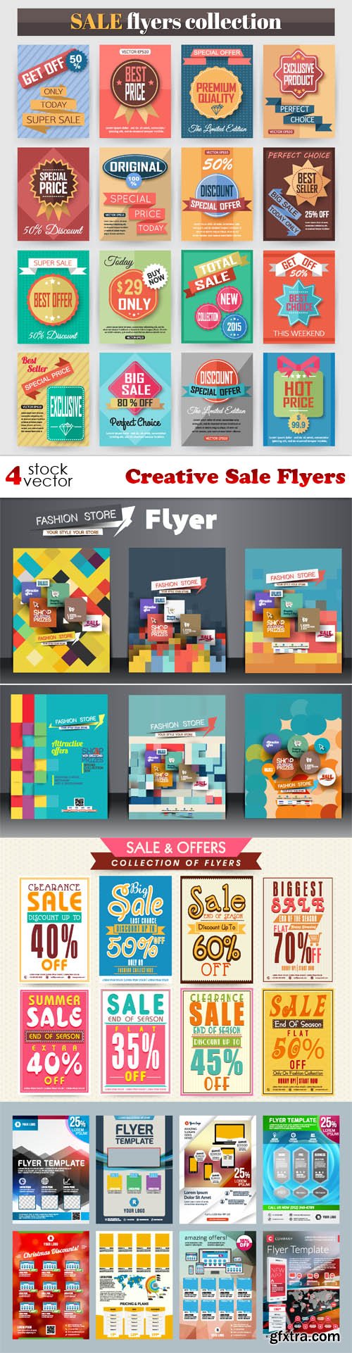 Vectors - Creative Sale Flyers