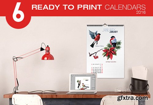 6 Print Ready Calendars for 2016