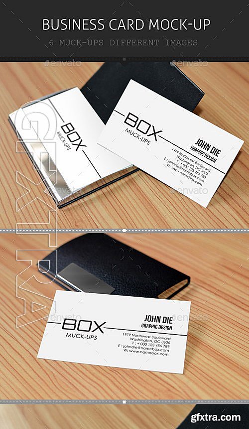 GraphicRiver - Business Card Mock-Up 13214638