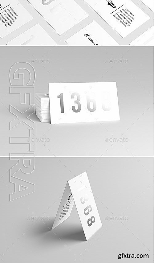 GraphicRiver - Business Card Mock-Up V2 13324037