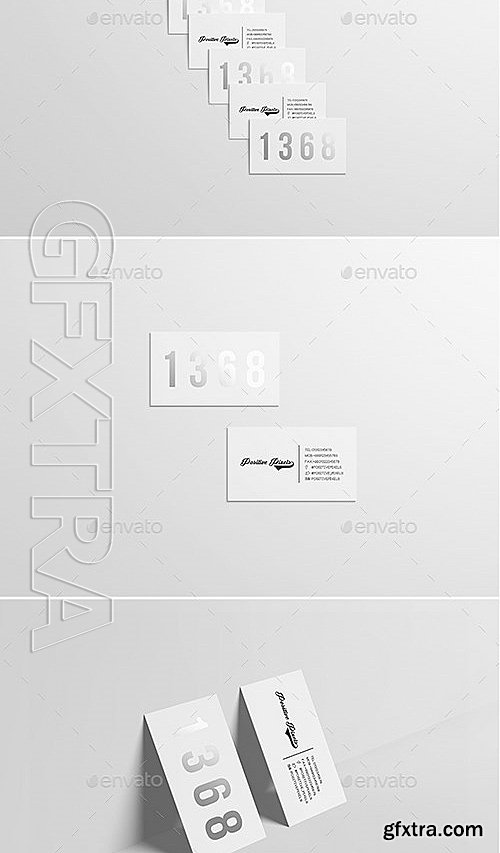 GraphicRiver - Business Card Mock-Up V2 13324037