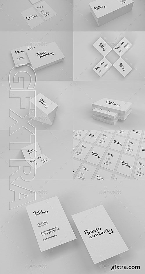 GraphicRiver - Business Cards Mock-ups Big Pack Vol2 12959708