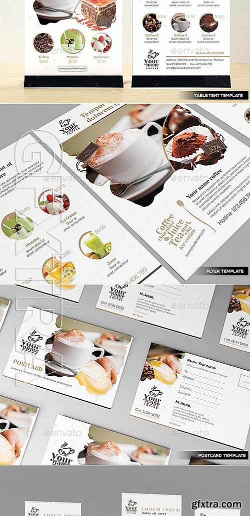 GraphicRiver - Coffee Shop - Bundle Templates 12527338