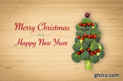 Collection of various festive food food fried chicken champagne 25 HQ Jpeg