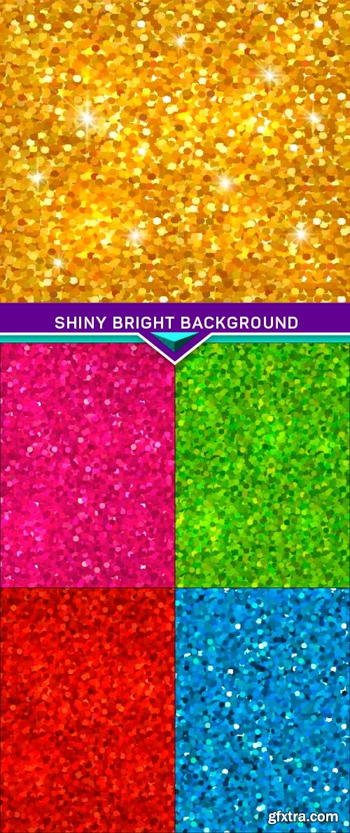 Shiny bright background 5x EPS