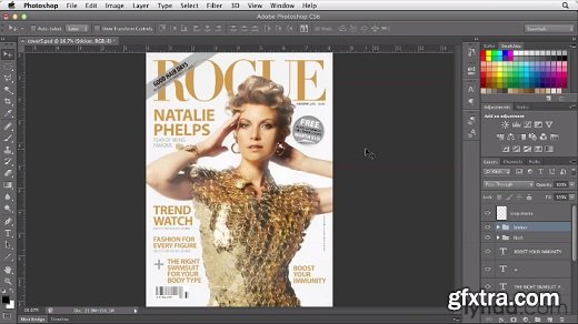 Designing a Magazine Cover