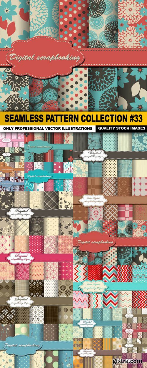 Seamless Pattern Collection #33 - 20 Vector