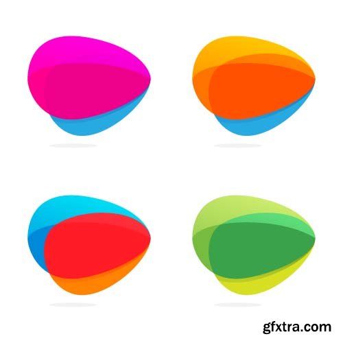 Colorful Vector Design Elements Part 03 - 15x EPS